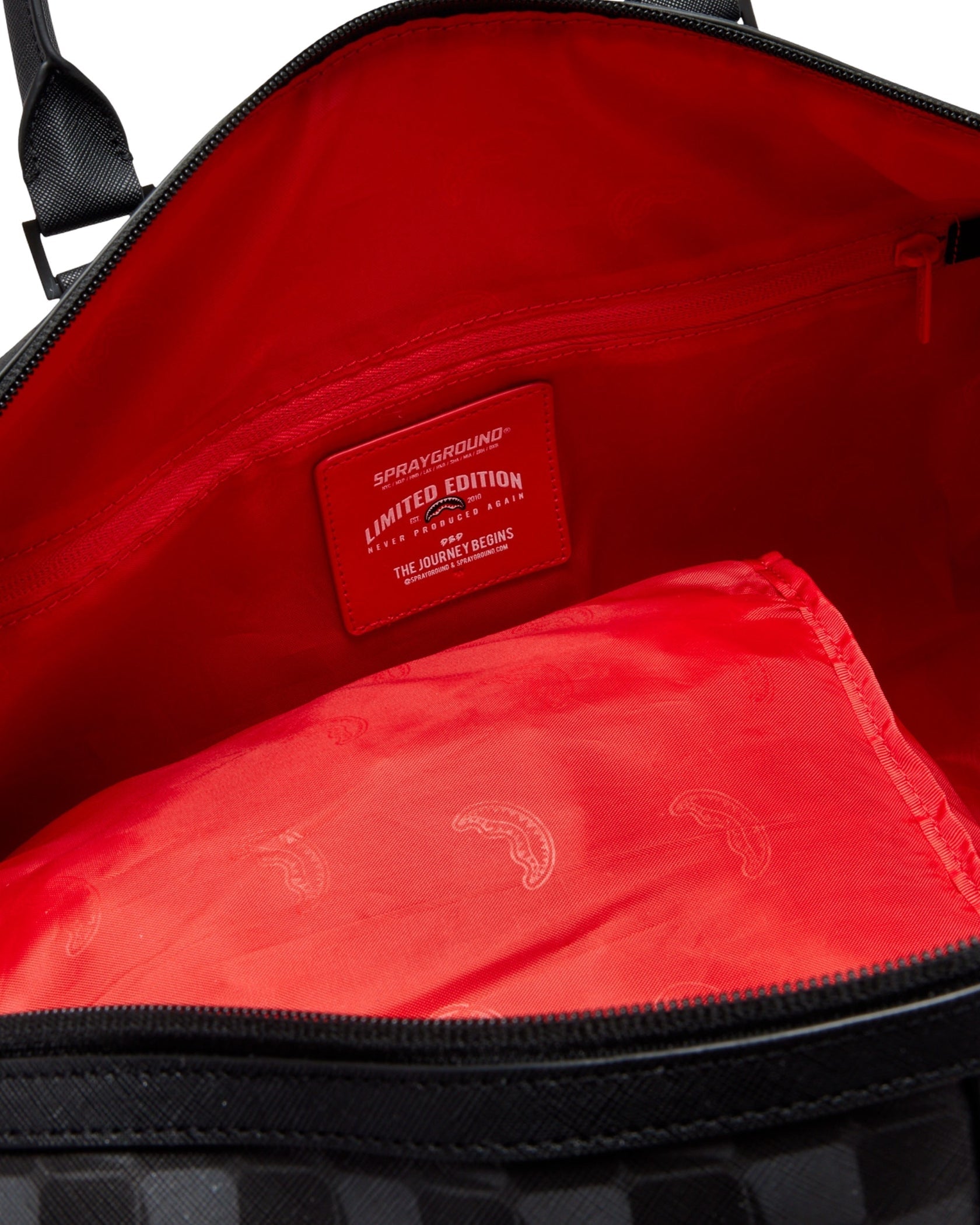 Sac  - SIP BALLOON BLACK LARGE DUFFLE - SPRAYGROUND