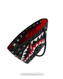 Sac  - GRAY PEEKING CHARACTER CHECK TOTE - SPRAYGROUND