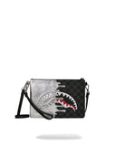 Sac - SILVER SIDE DRIP BLACK CHECK CROSSBODY POUCHETTE - SPRAYGROUND