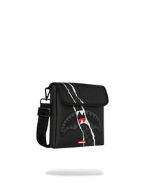 Sac - CENTER RIP REVEALING GRAY CHECK MESSENGER SLING - SPRAYGROUND