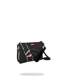 Sac - CENTER RIP REVEALING GRAY CHECK CROSSOVER CLUTCH - SPRAYGROUND