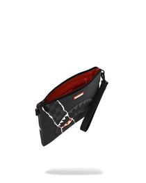 Sac - CENTER RIP REVEALING GRAY CHECK CROSSOVER CLUTCH - SPRAYGROUND