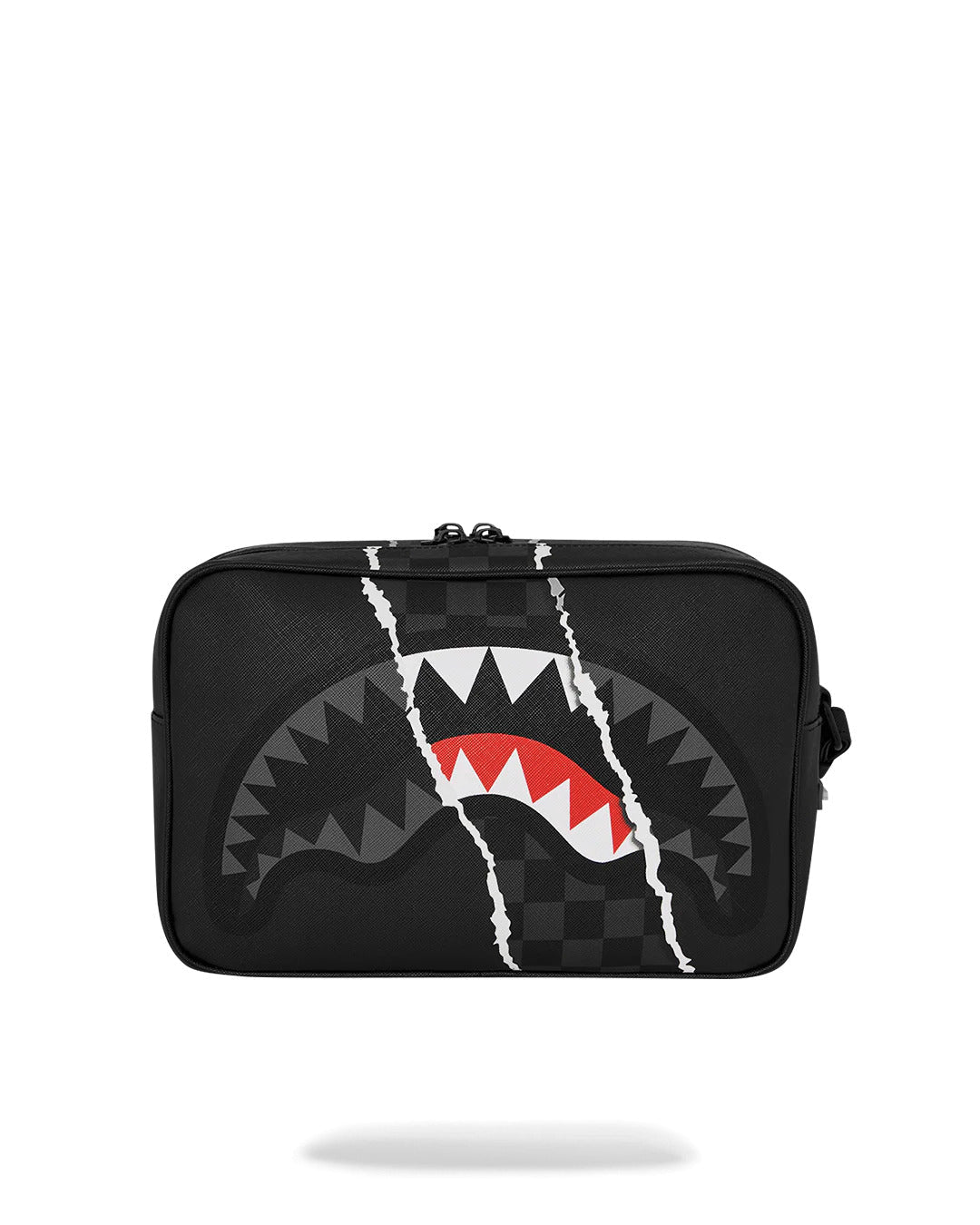Trousse de toilette - CENTER RIP REVEALING GRAY CHECK TOILETRY BRICK - SPRAYGROUND