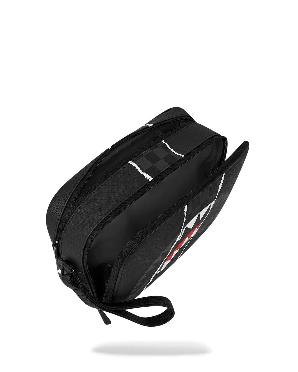 Trousse de toilette - CENTER RIP REVEALING GRAY CHECK TOILETRY BRICK - SPRAYGROUND