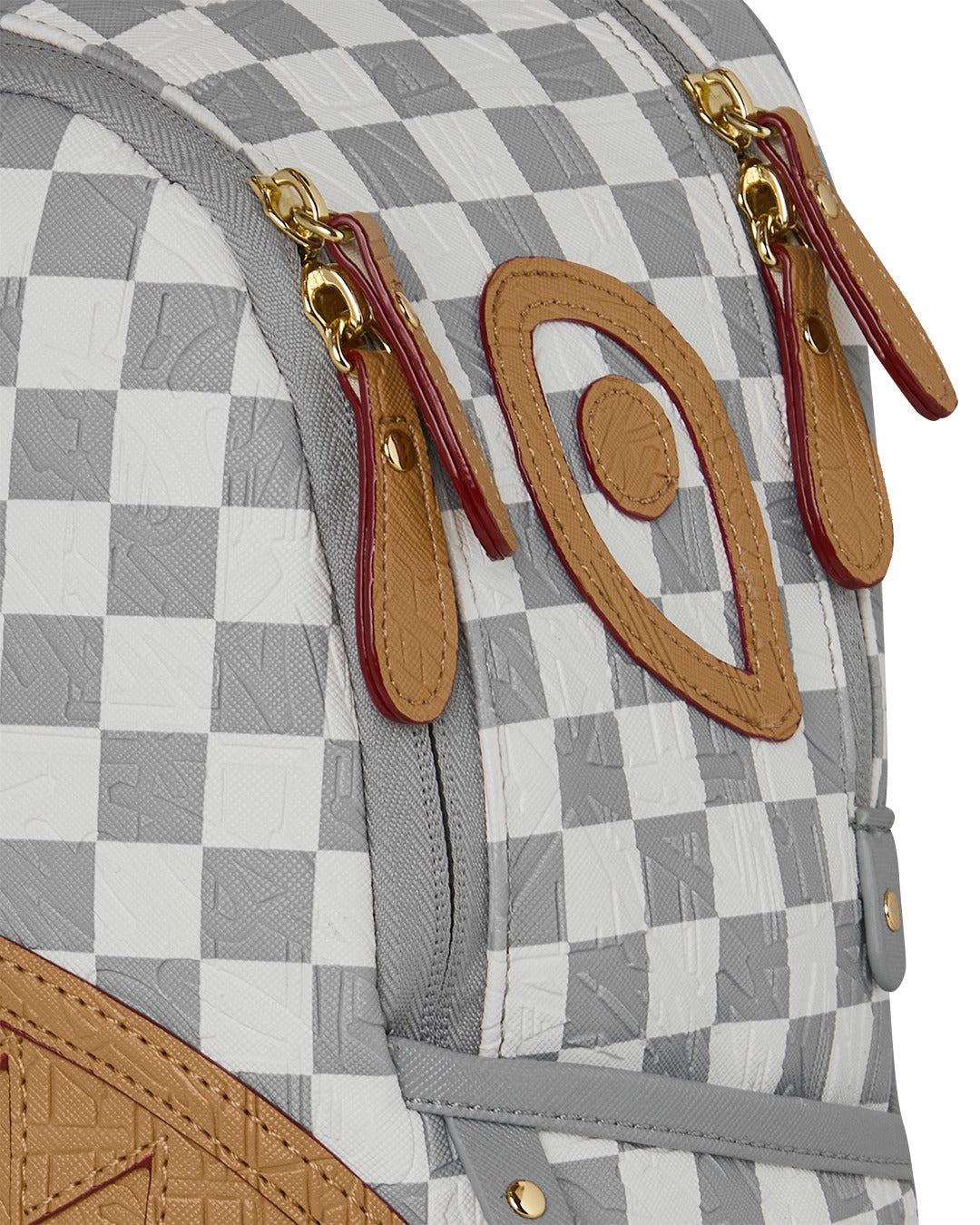 Sac à dos - EMBOSSED CREAM CHECK SAVAGE BACKPACK - SPRAYGROUND