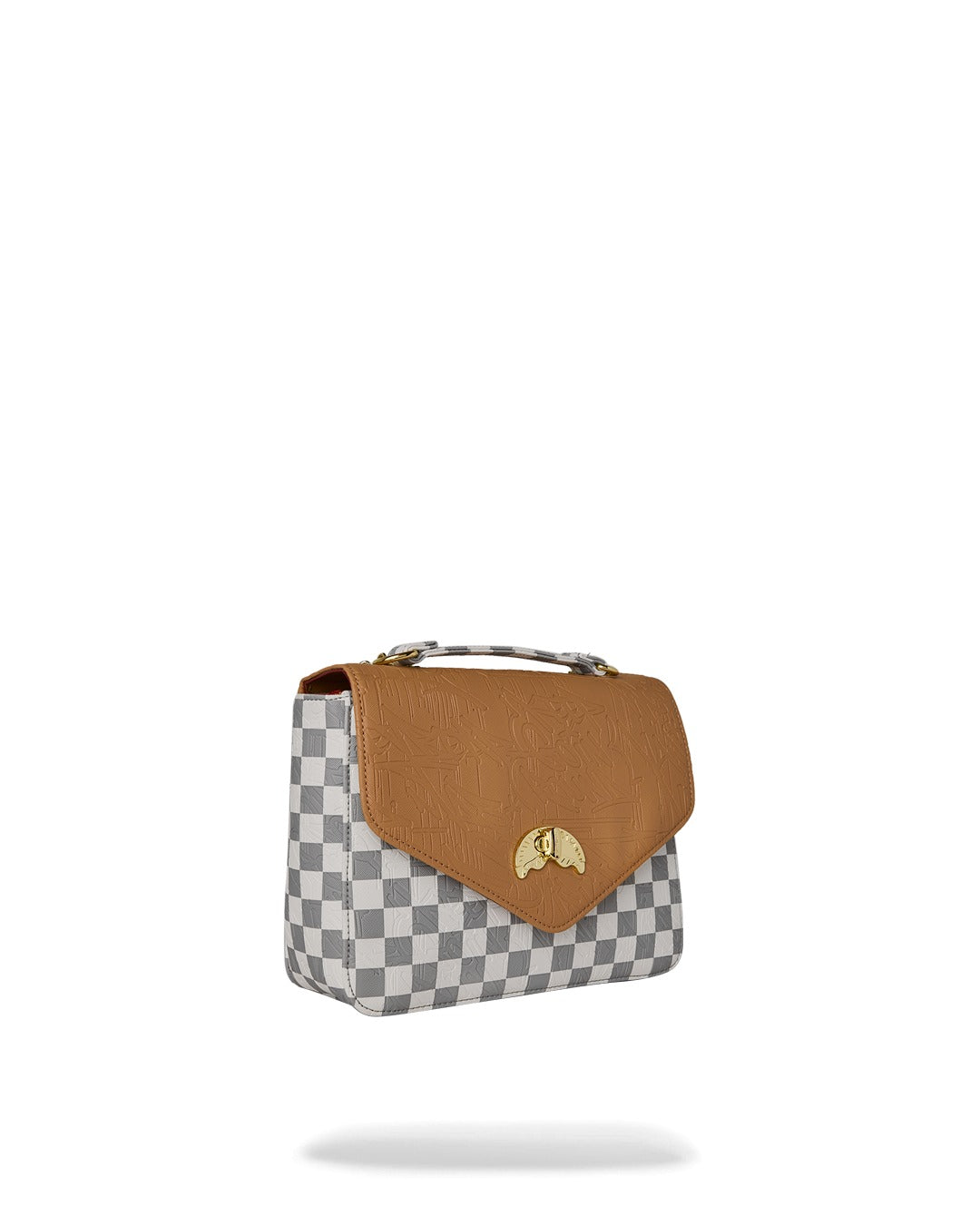 Sac à main - EMBOSSED CREAM CHECK HANDBAG - SPRAYGROUND Image secondaire du produit
