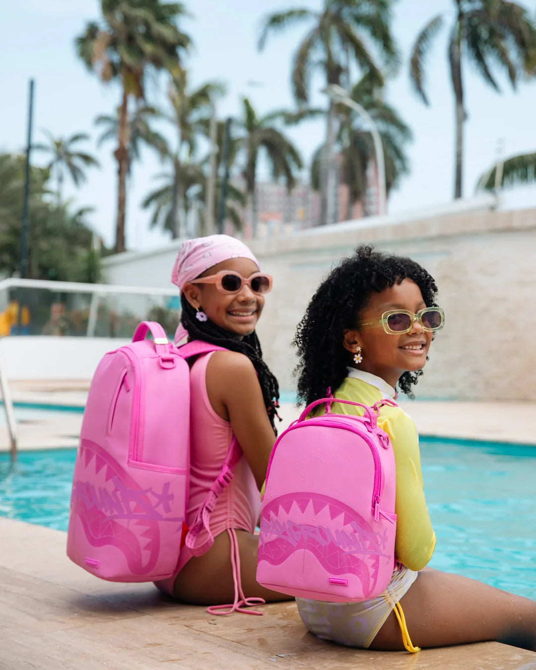 Sac à dos - PINK GHOST DRIP MINI BACKPACK - SPRAYGROUND