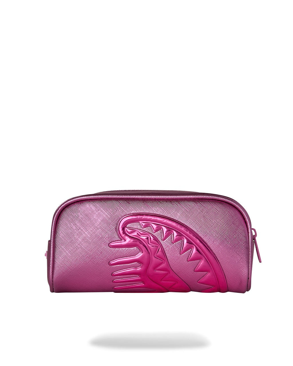 TROUSSE - METALLIC PINK METALLIC DRIP POUCH - SPRAYGROUND