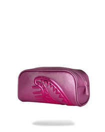 TROUSSE - METALLIC PINK METALLIC DRIP POUCH - SPRAYGROUND