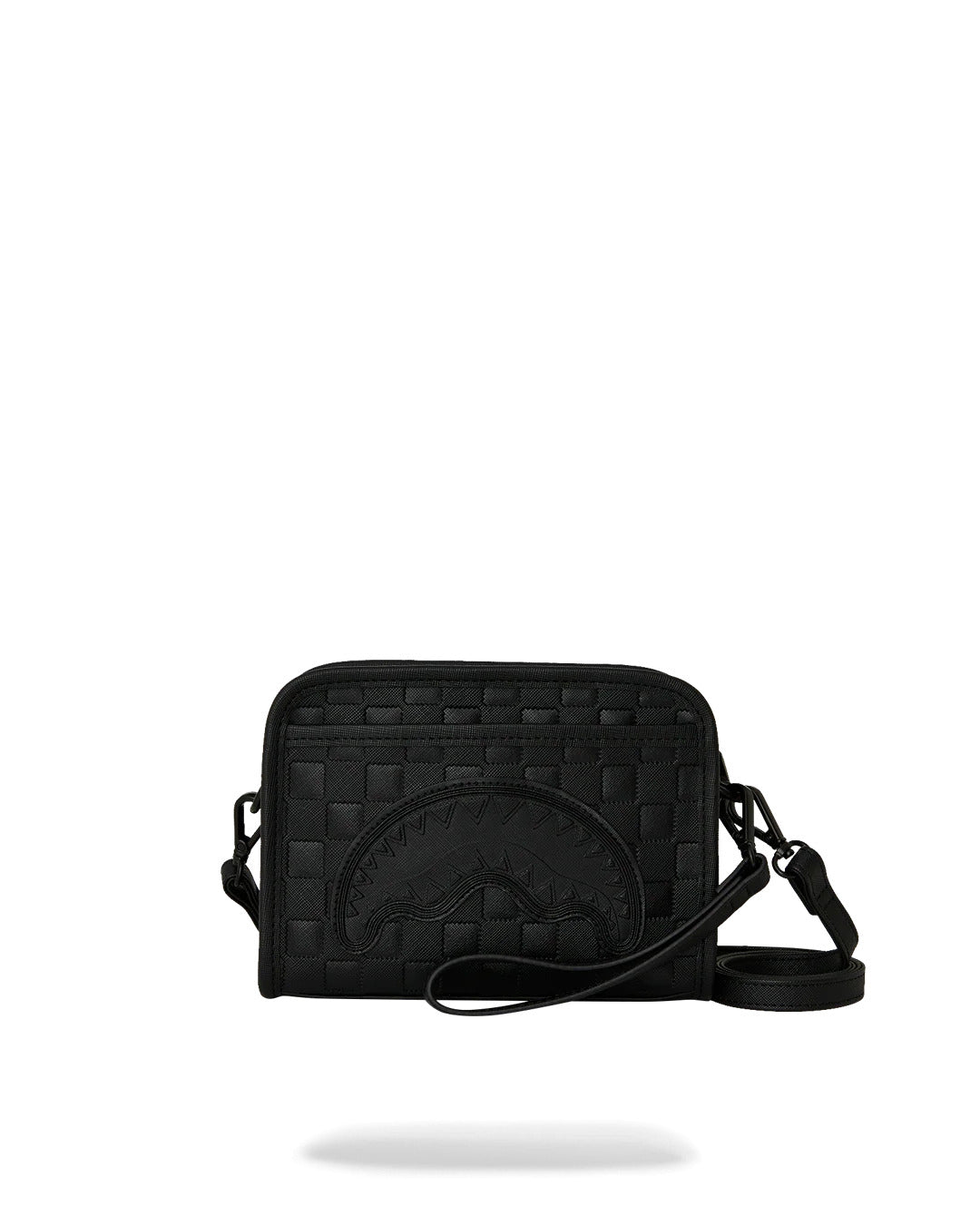 RAISED CHECK HANDBAG
