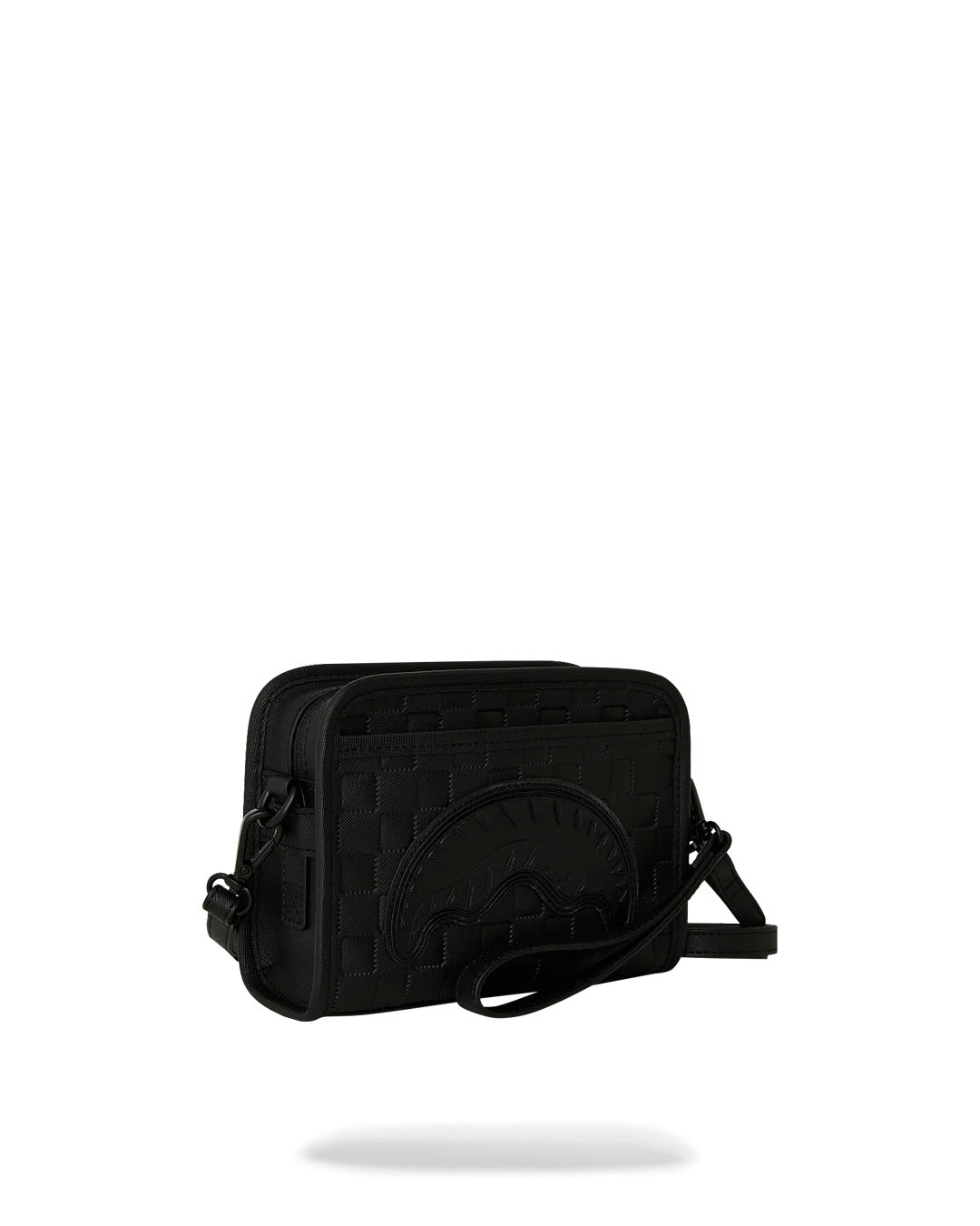 RAISED CHECK HANDBAG