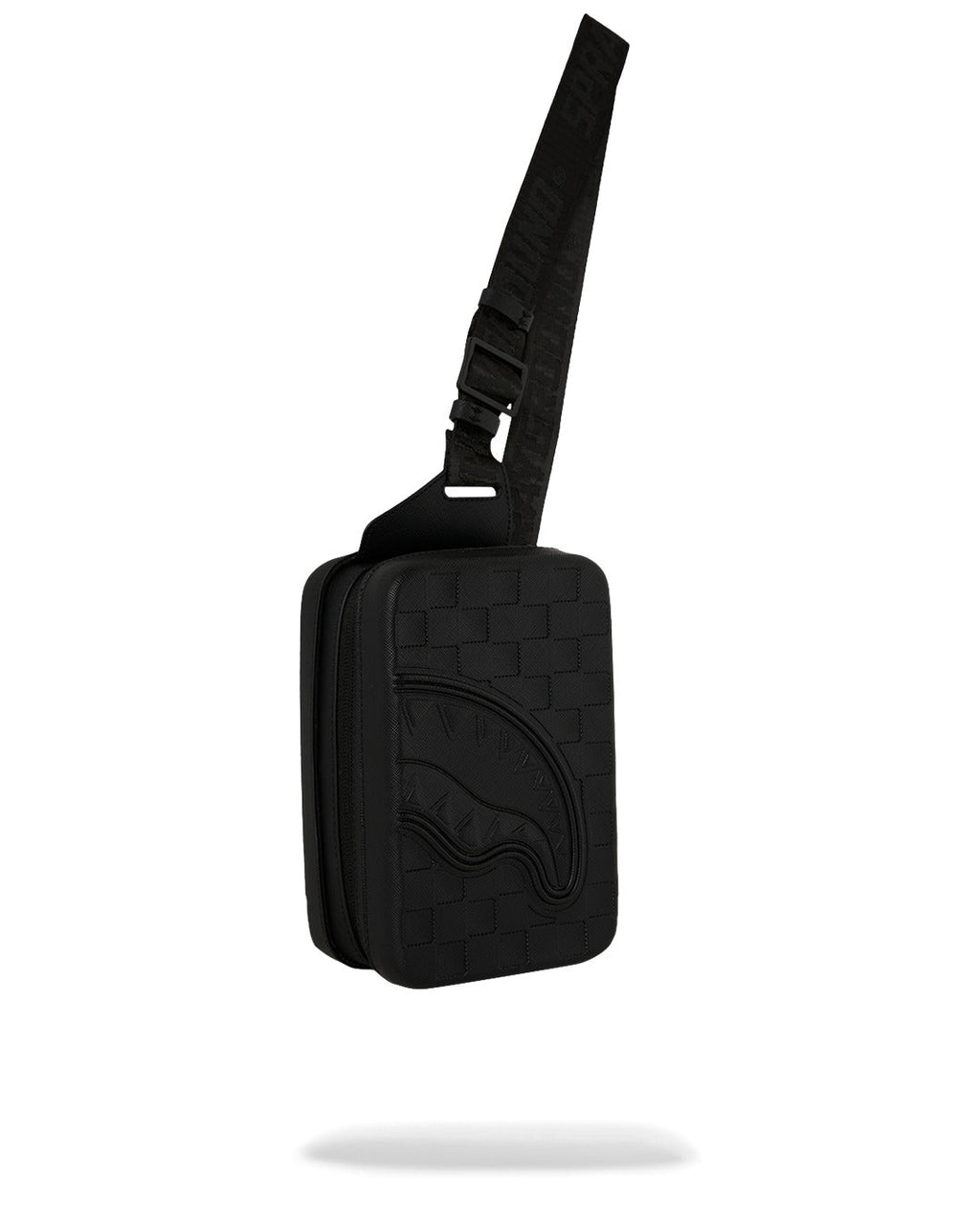 RAISED CHECK HARD SHELL SLING