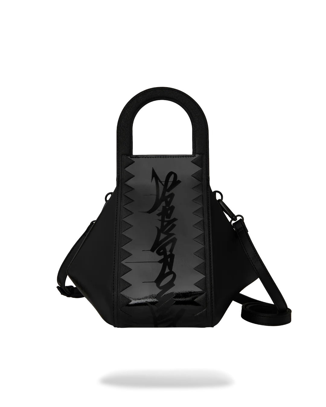 LUX BLACK GHOST DRIP HANDBAG Main image