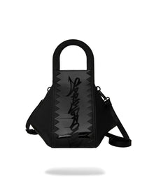 LUX BLACK GHOST DRIP HANDBAG