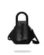 LUX BLACK GHOST DRIP HANDBAG