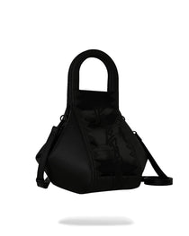 LUX BLACK GHOST DRIP HANDBAG