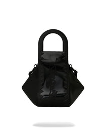 LUX BLACK GHOST DRIP HANDBAG
