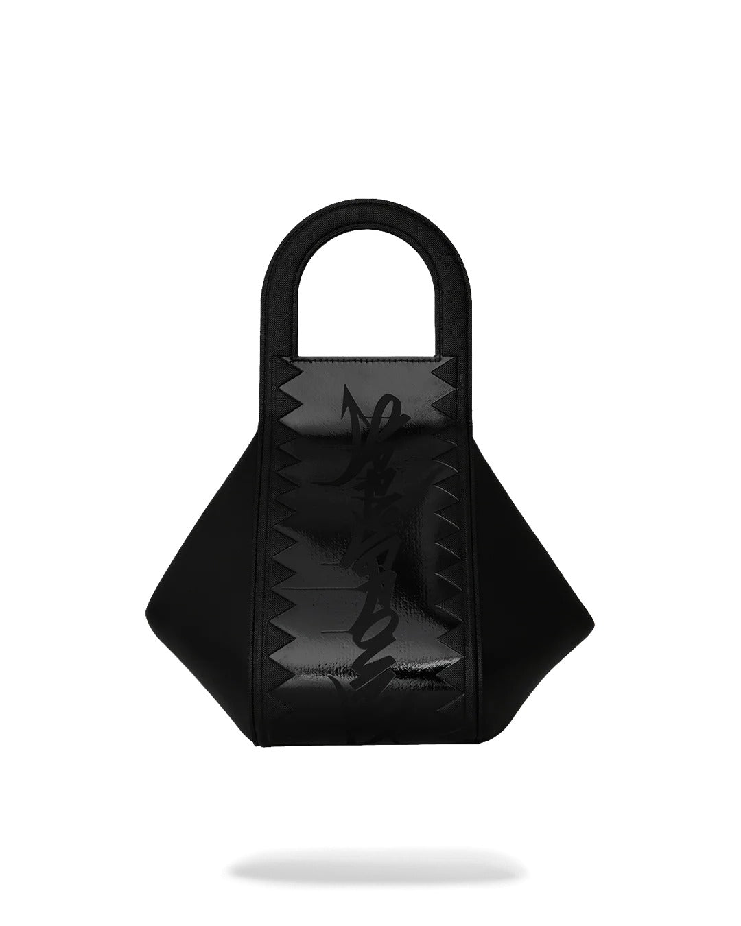 LUX BLACK GHOST DRIP HANDBAG