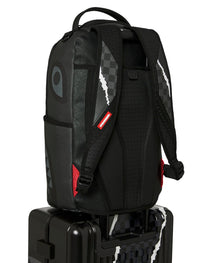 Valise  - CENTER RIP REVEALING GRAY CHECK CARRY-ON LUGGAGE - SPRAYGROUND