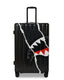 Valise  - CENTER RIP REVEALING GRAY CHECK FULL-SIZE LUGGAGE - SPRAYGROUND