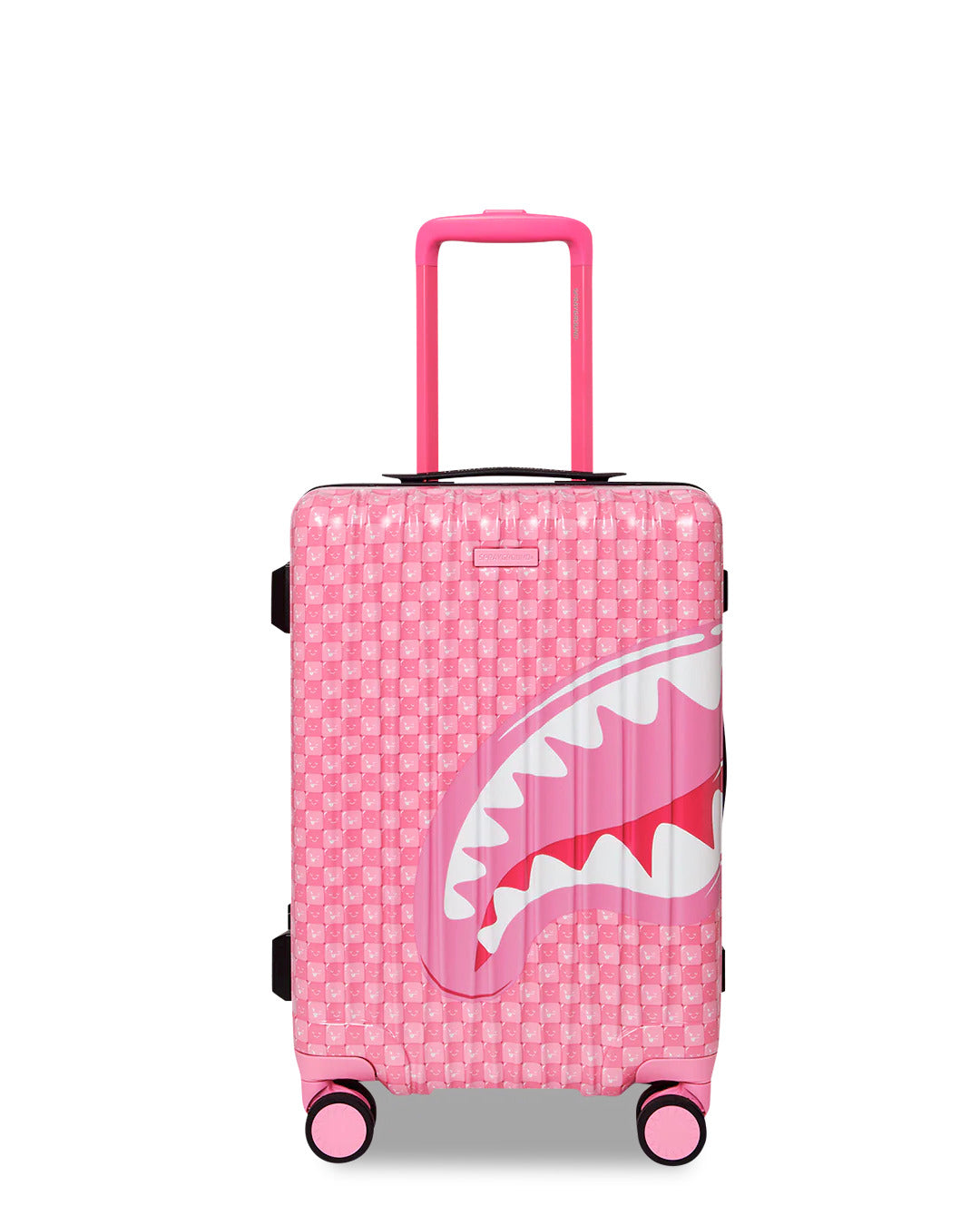 Sprayground PINK NEW CHECK FACES CARRY-ON LUGGAGE - vue 1 Image principale du produit