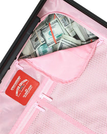 Sprayground PINK NEW CHECK FACES CARRY-ON LUGGAGE - vue 10