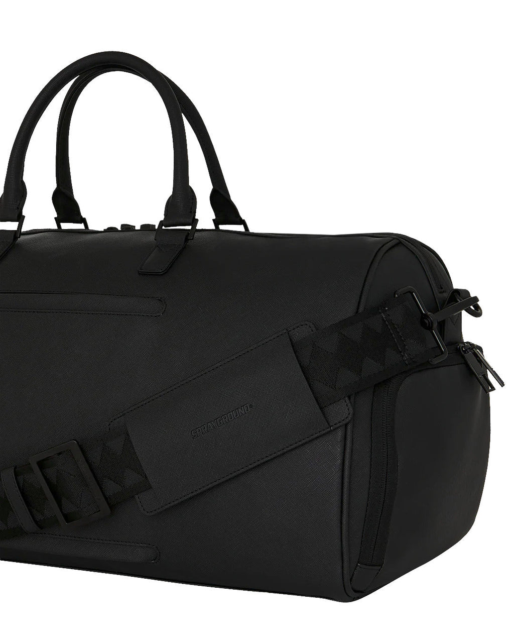 Sac duffle - BLACKED OUT EMBOSSED GOLD TOOTH DUFFLE - SPRAYGROUND