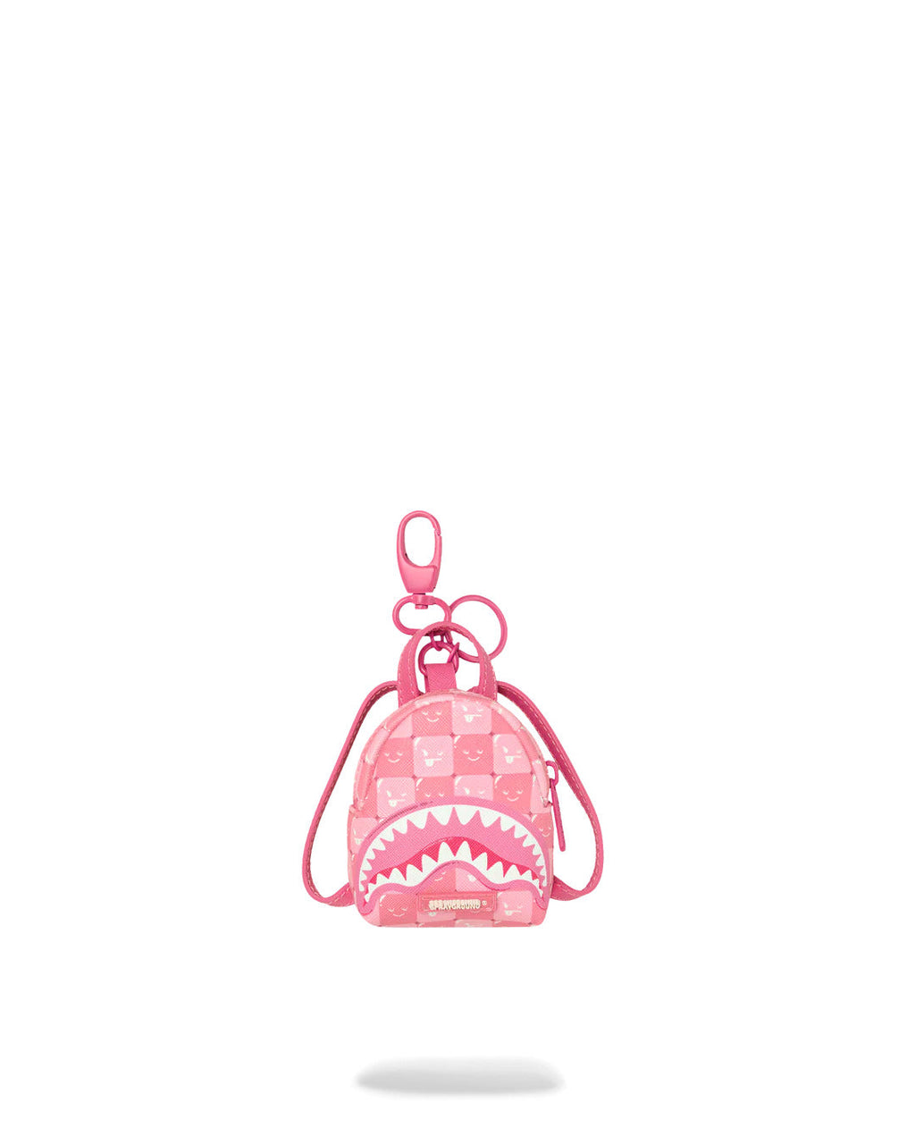 Porte-clés - PINK NEW CHECK FACES BACKPACK KEYCHAIN - SPRAYGROUND