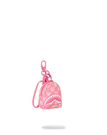 Porte-clés - PINK NEW CHECK FACES BACKPACK KEYCHAIN - SPRAYGROUND