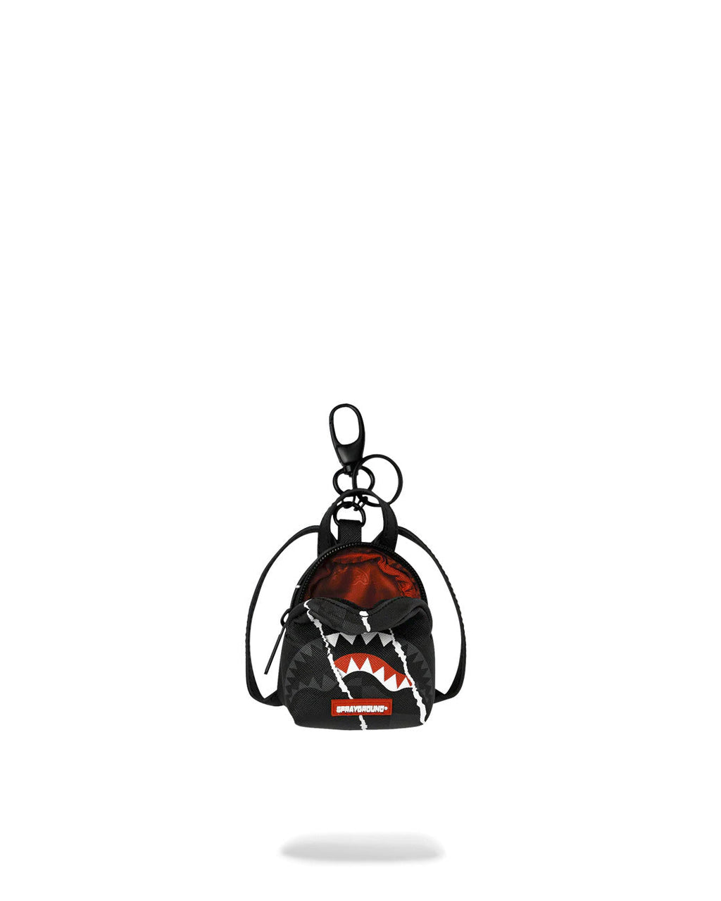Porte-clés  - CENTER RIP REVEALING GRAY CHECK BACKPACK KEYCHAIN - SPRAYGROUND