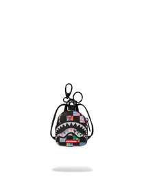 Porte-clés - CRAZY CHECK BACKPACK KEYCHAIN - SPRAYGROUND