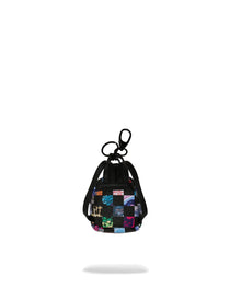 Porte-clés - CRAZY CHECK BACKPACK KEYCHAIN - SPRAYGROUND