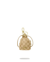 Porte-clés - 2 TONE GOLD TRINITY BACKPACK KEYCHAIN - SPRAYGROUND