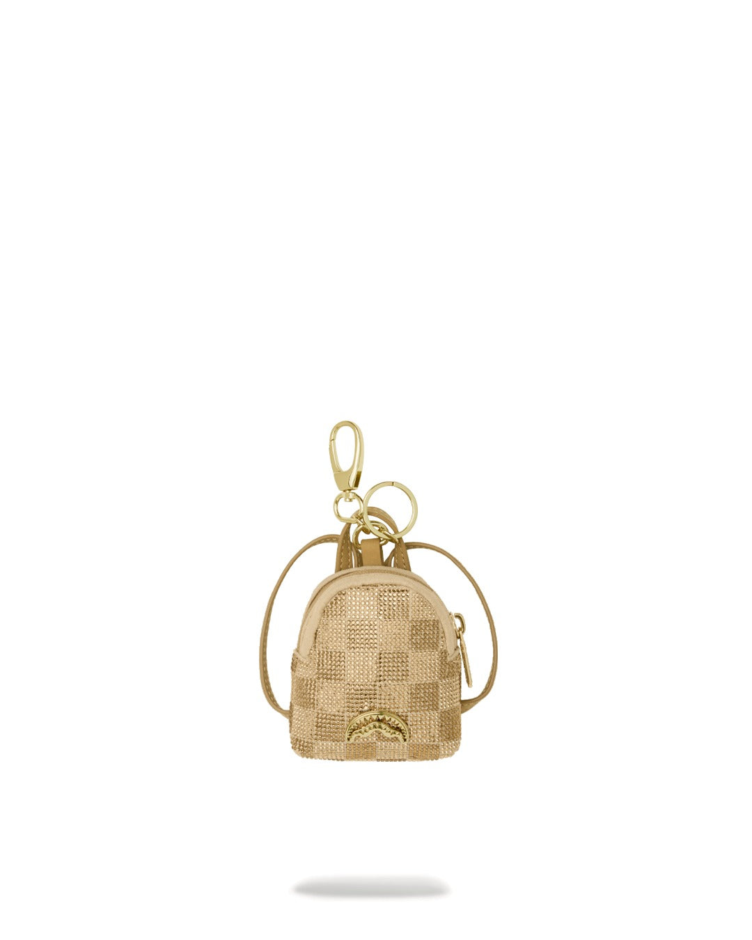 Porte-clés - 2 TONE GOLD TRINITY BACKPACK KEYCHAIN - SPRAYGROUND