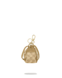 Porte-clés - 2 TONE GOLD TRINITY BACKPACK KEYCHAIN - SPRAYGROUND