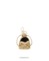 Porte-clés - 2 TONE GOLD TRINITY BACKPACK KEYCHAIN - SPRAYGROUND