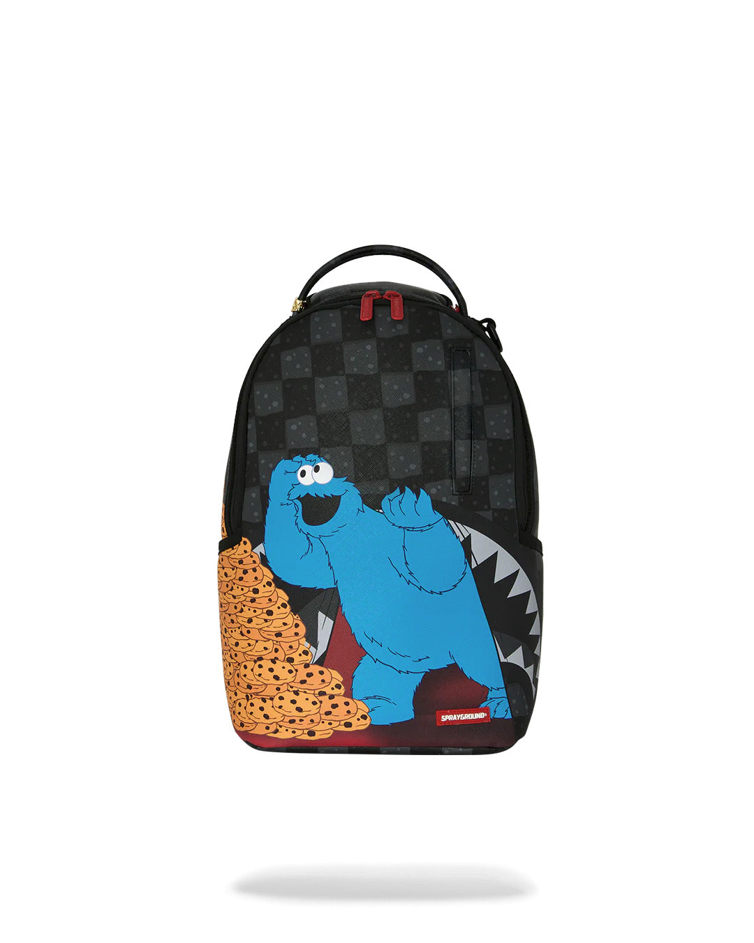 SESAME STREET COOKIE MONSTER CURTAIN MINI BACKPACK Main image