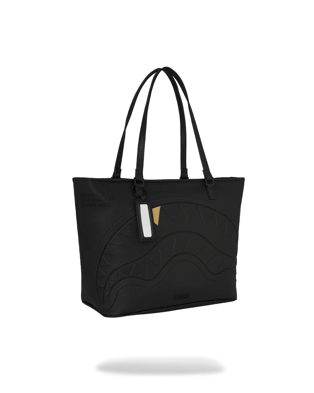 Tote – BLACKED OUT EMBOSSED GOLD TOOTH TOTE – SPRAYGROUND