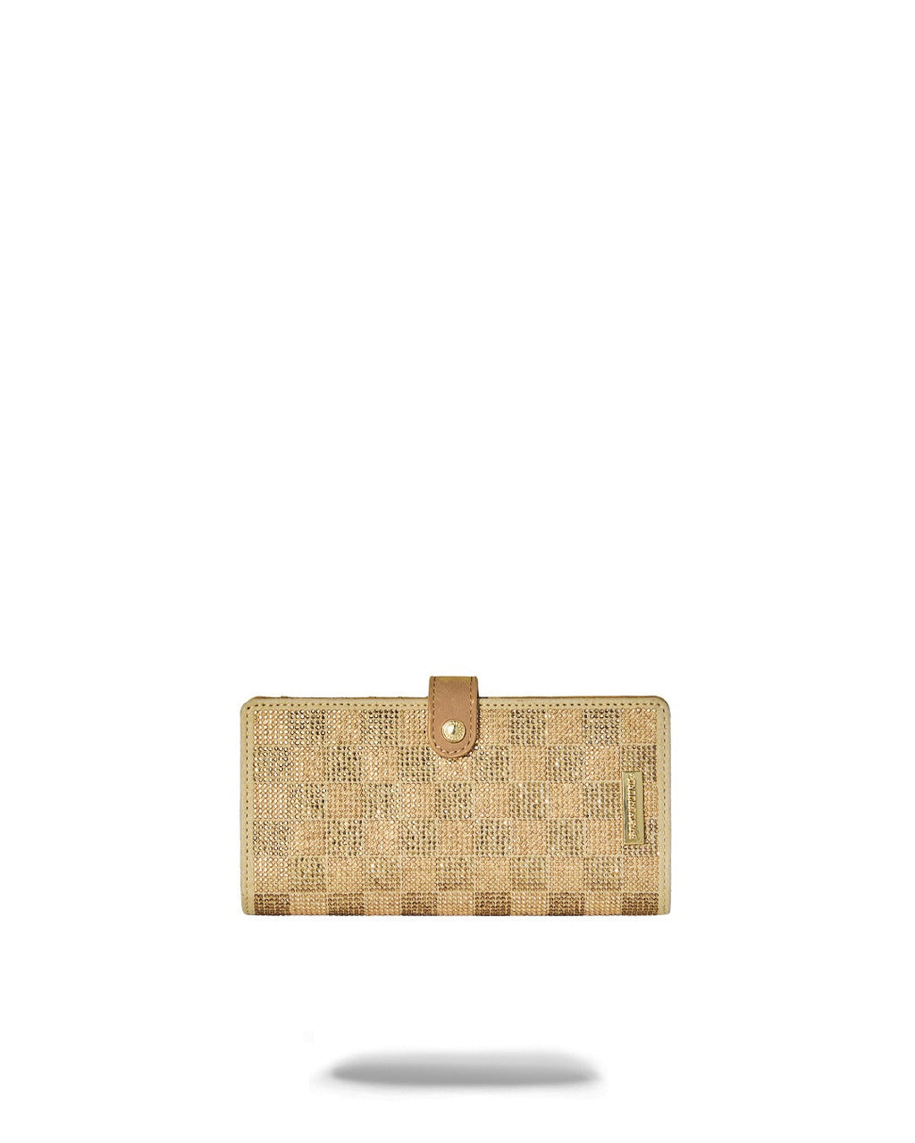 Portefeuille - 2 TONE GOLD TRINITY SINGLE FOLD WALLET - SPRAYGROUND