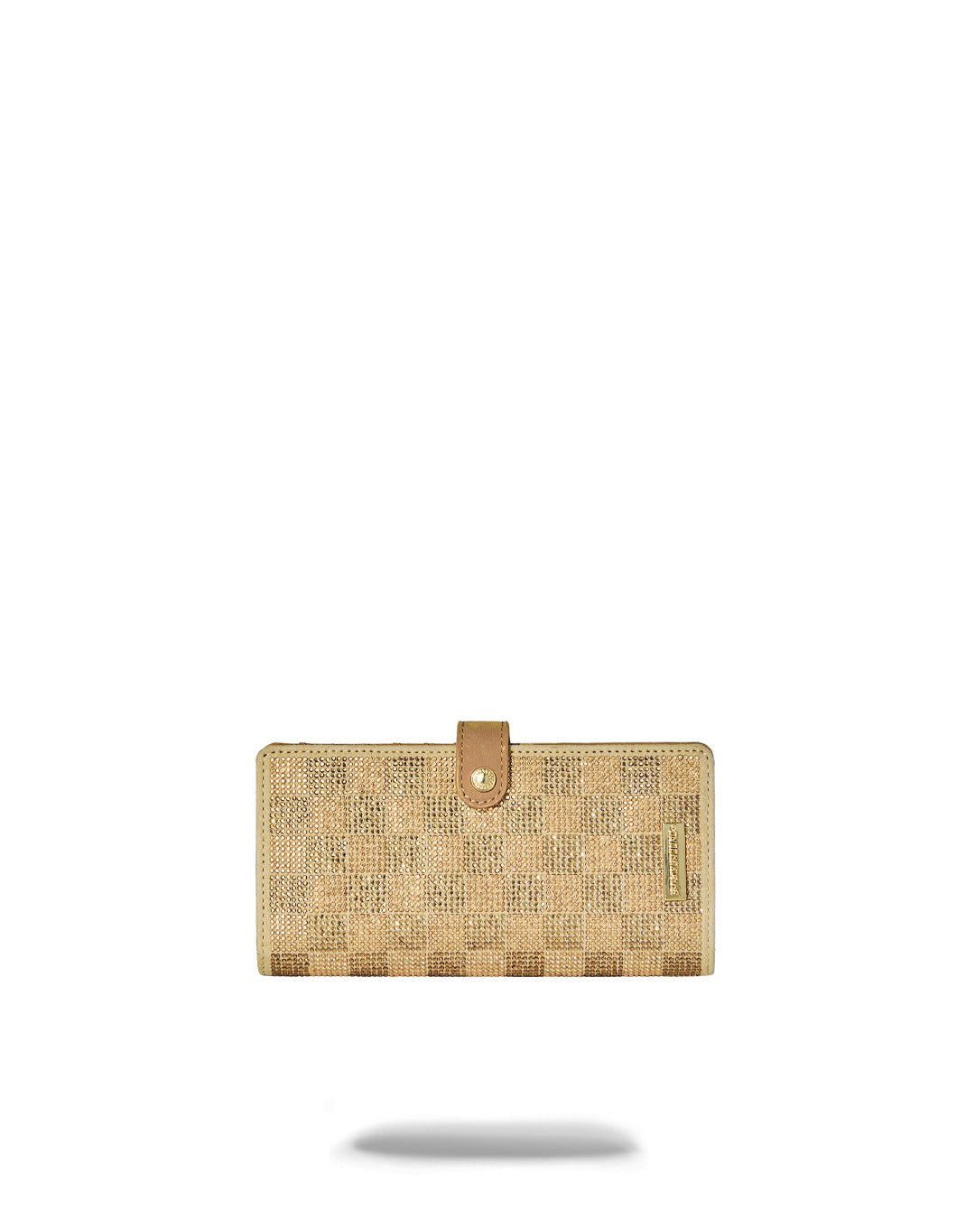 Portefeuille - 2 TONE GOLD TRINITY SINGLE FOLD WALLET - SPRAYGROUND