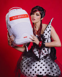 Sac à dos - ALL DAY WHITE JAPAN BACKPACK - SPRAYGROUND