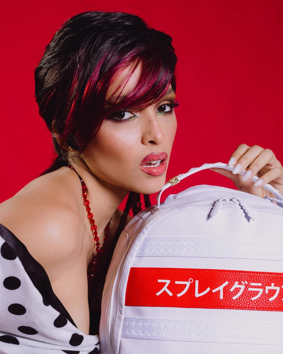 Sac à dos - ALL DAY WHITE JAPAN BACKPACK - SPRAYGROUND