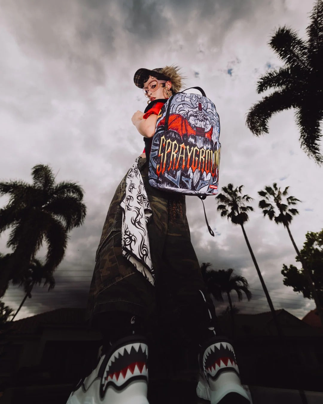 Sac à dos - SPRAYGROUND METAL LOGO DOODLE BACKPACK - SPRAYGROUND