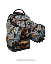 Sac à dos - SCORCHING MONEY FEATHERS BACKPACK - SPRAYGROUND