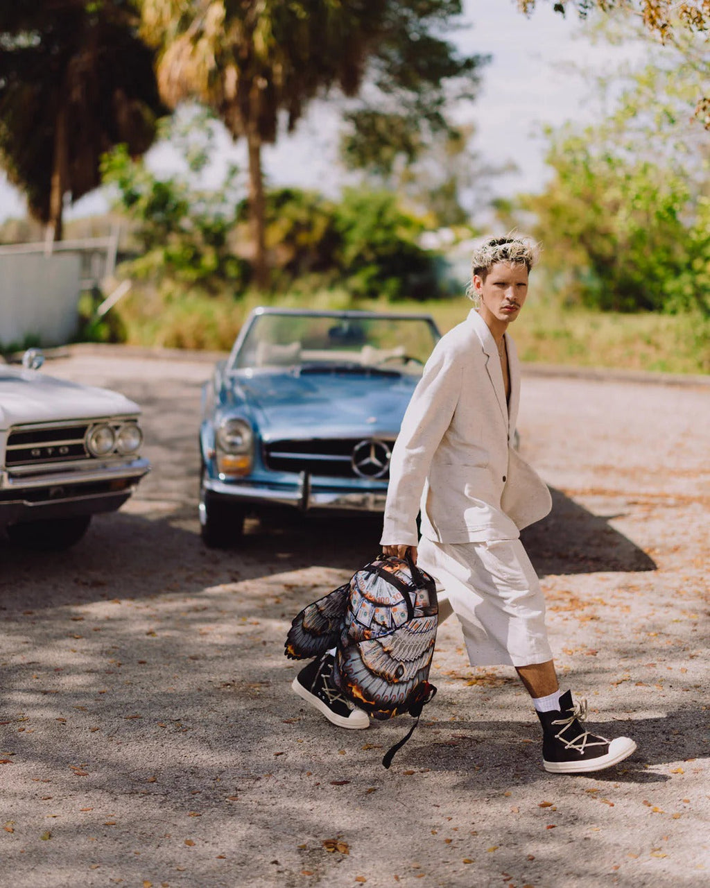 Sac à dos - SCORCHING MONEY FEATHERS BACKPACK - SPRAYGROUND