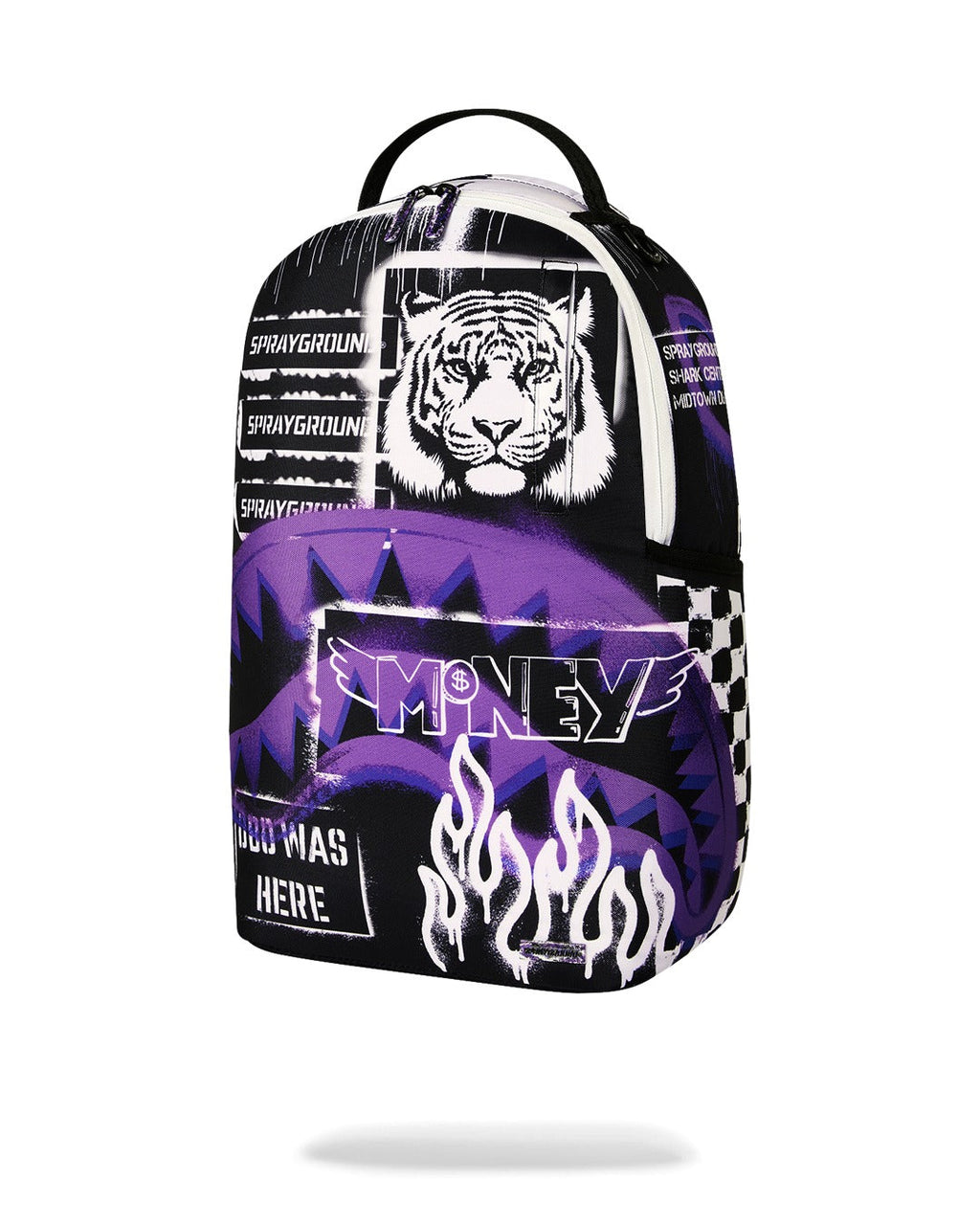 Sac à dos - STENCIL SHARK ATTACK BACKPACK - SPRAYGROUND
