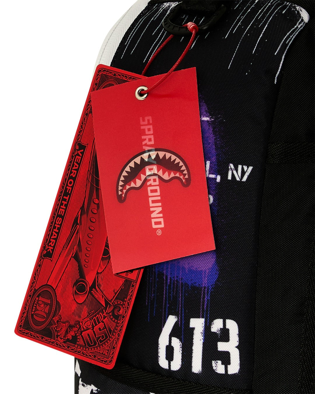 Sac à dos - STENCIL SHARK ATTACK BACKPACK - SPRAYGROUND