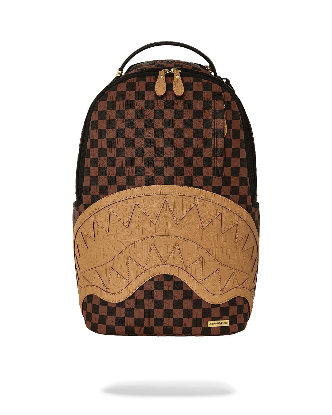 Sac à dos - EMBOSSED CHECK BROWN BACKPACK - SPRAYGROUND