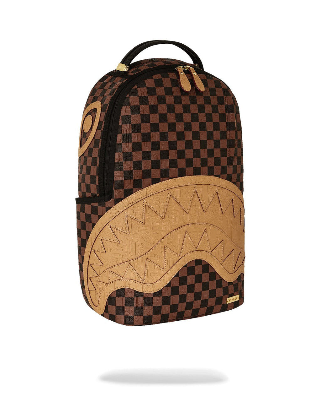 Sac à dos - EMBOSSED CHECK BROWN BACKPACK - SPRAYGROUND