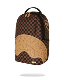 Sac à dos - EMBOSSED CHECK BROWN BACKPACK - SPRAYGROUND
